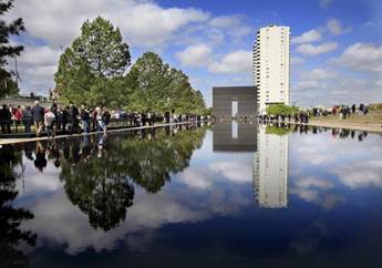 Image result for alfred p murrah federal building memorial