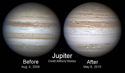 Jupiter Loses a Stripe (Before and After, 568px)